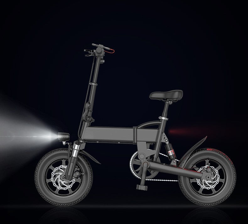 14-Inch Lithium Electric Bicycle – Compact & Portable E-Bike