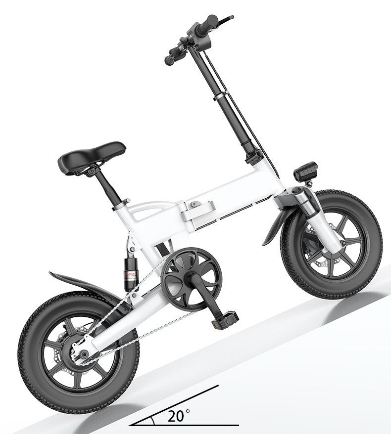 14-Inch Lithium Electric Bicycle – Compact & Portable E-Bike