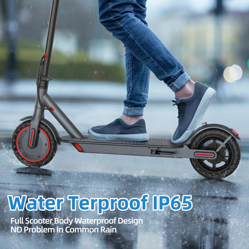 Ladped 8.5” Electric Scooter – 350W Motor, 3-Speed, Portable Folding Commuter Scooter