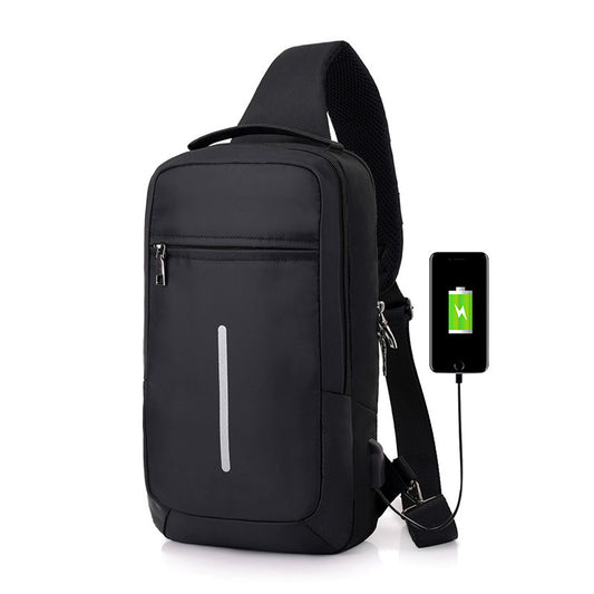 Urban Sling Bag – USB Charge & Secure
