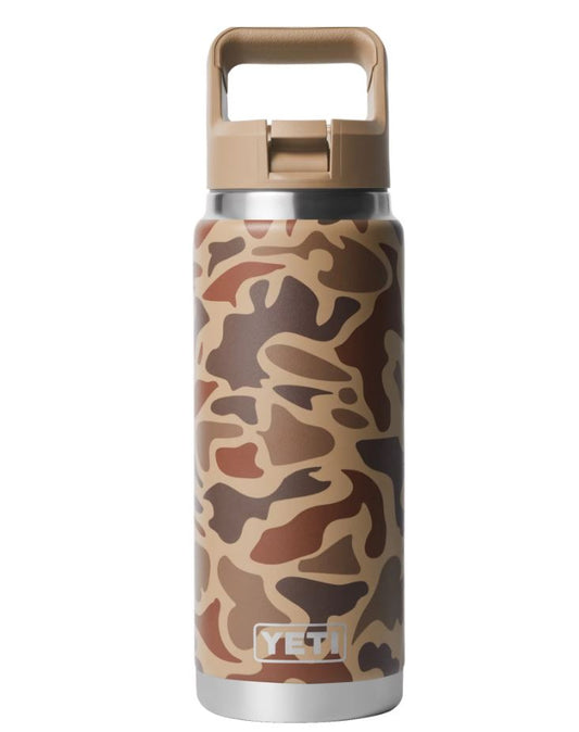 YETI 26 oz. Rambler Bottle with Color-Matched Straw Cap
