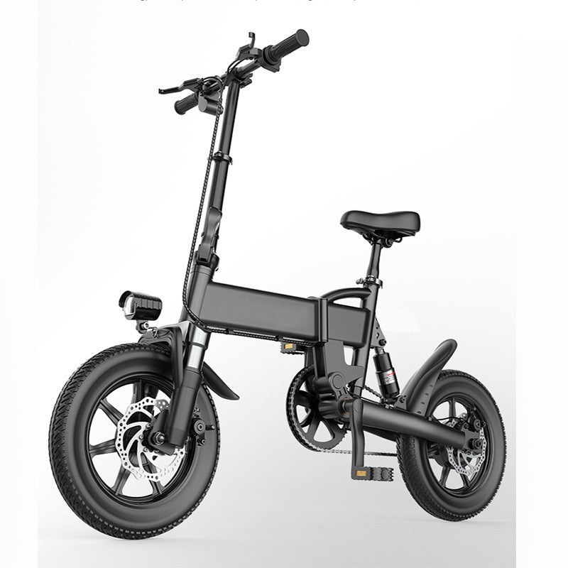 14-Inch Lithium Electric Bicycle – Compact & Portable E-Bike