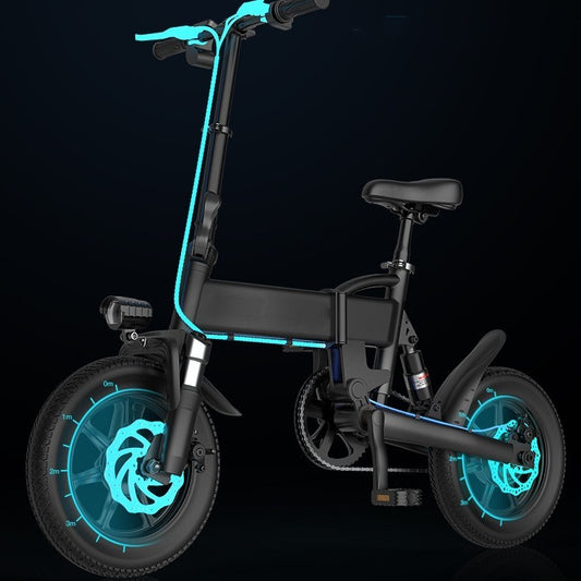 14-Inch Lithium Electric Bicycle – Compact & Portable E-Bike